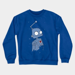 Color Heart-Bot Crewneck Sweatshirt